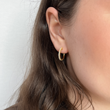 Crystal Zirkonia Creoler 19 mm.