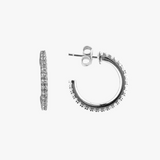 Crystal Zirkonia Creoler 19 mm.