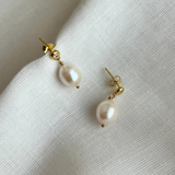 Aira Zirkonia Pearl Earrings