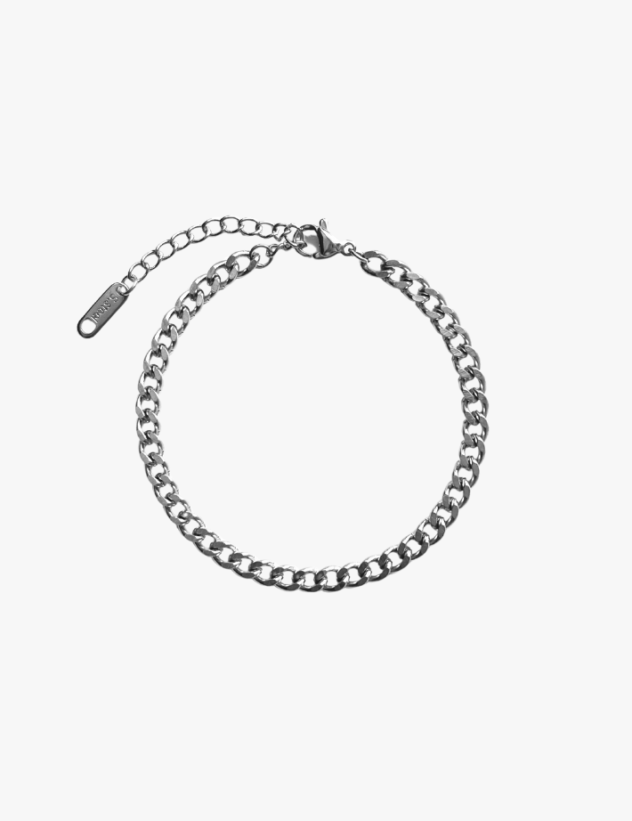 Panser Facet Armbånd 18 karat, 4 mm.