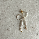 Bow Pearl Earrings