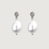 Aira Zirkonia Pearl Earrings