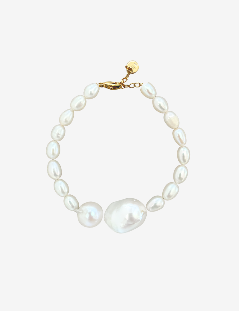 Armbånd med barok perle